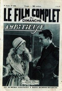 FILM COMPLET | LE magazine cover Issue 698 August 1929