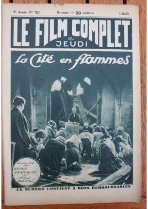 FILM COMPLET | LE magazine cover Issue 721 5 October 1929