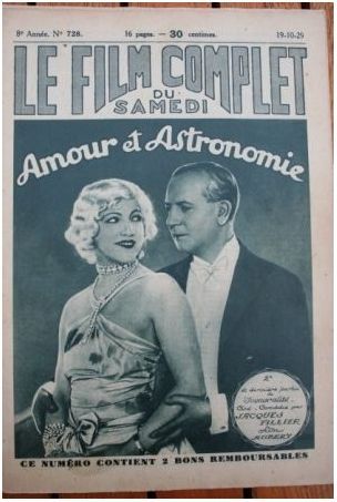 FILM COMPLET | LE magazine cover Issue 728 19 October 1929