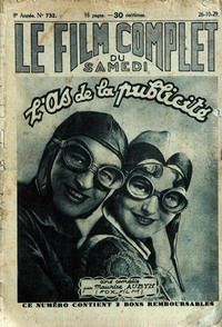 FILM COMPLET | LE magazine cover Issue 732 October 1929