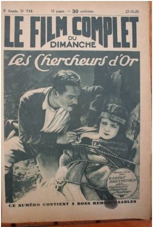 FILM COMPLET | LE magazine cover Issue 733 27 October 1929
