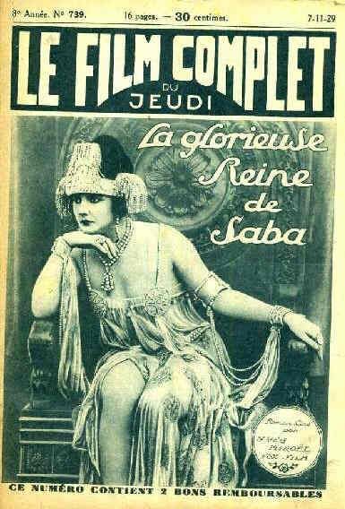 FILM COMPLET | LE magazine cover Issue 739 7 November 1929