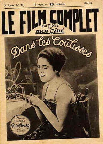 FILM COMPLET | LE magazine cover Issue 74 20 April 1924