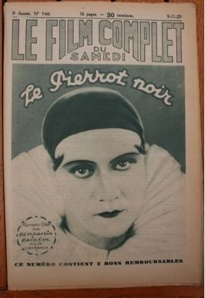 FILM COMPLET | LE magazine cover Issue 740 9 November 1929