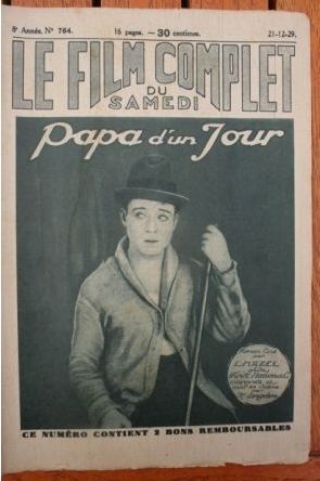 FILM COMPLET | LE magazine cover Issue 764 21 December 1929
