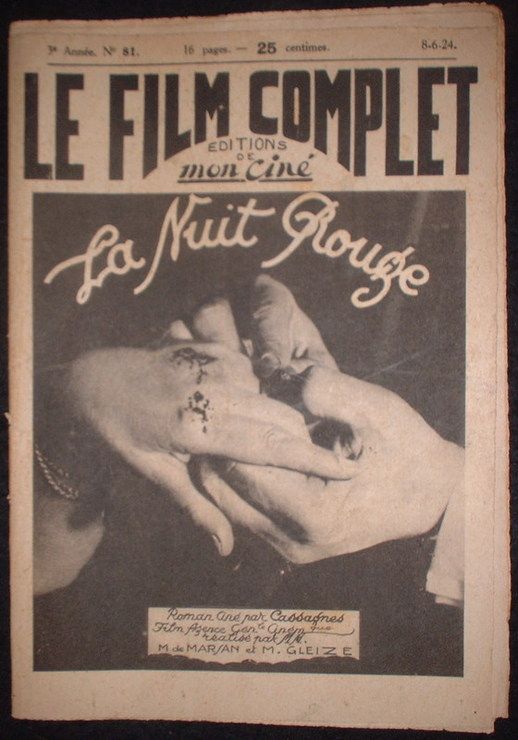 FILM COMPLET | LE magazine cover Issue 81 8 June 1924