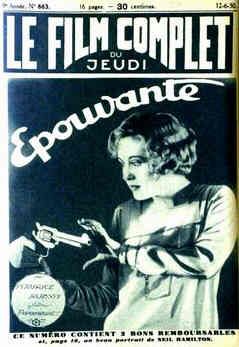 FILM COMPLET | LE magazine cover Issue 863 12 June 1930