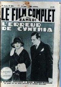 FILM COMPLET | LE magazine cover Issue 890 2 August 1930