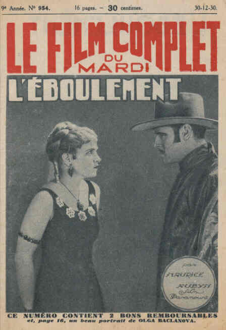 FILM COMPLET | LE magazine cover Issue 954 30 December 1930