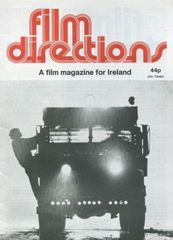 FILM DIRECTIONS magazine side cover  Vol 2 # 1 January 1978
