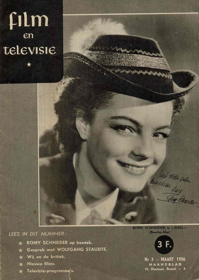 FILM EN TELEVISIE magazine side cover Issue 3 March 1956