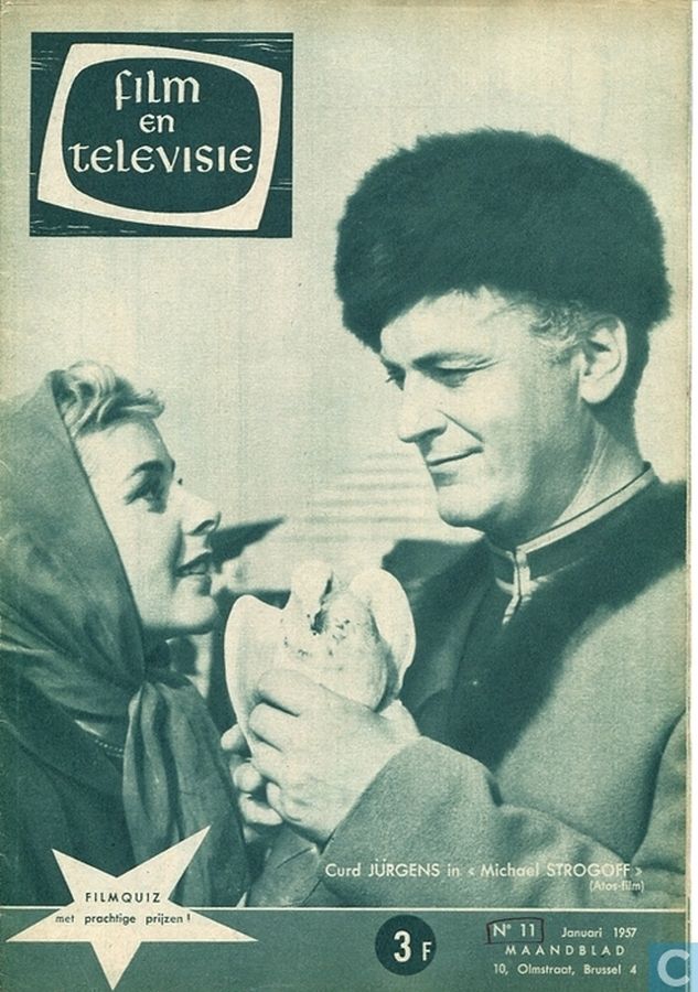 FILM EN TELEVISIE magazine side cover Issue 11 January 1957