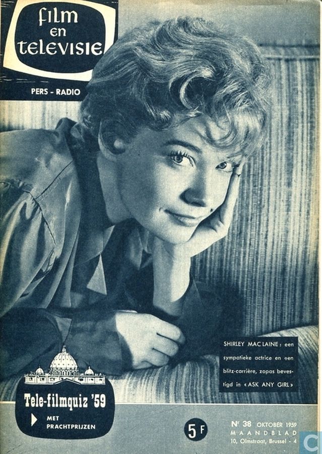 FILM EN TELEVISIE magazine side cover Issue 38 October 1959
