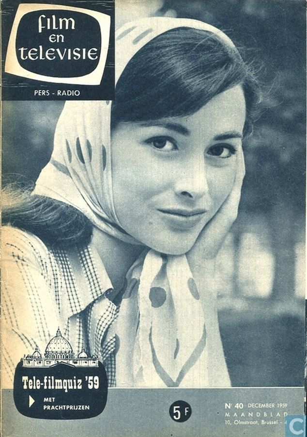 FILM EN TELEVISIE magazine side cover Issue 40 December 1959
