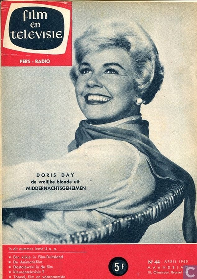 FILM EN TELEVISIE magazine side cover Issue 44 April 1960