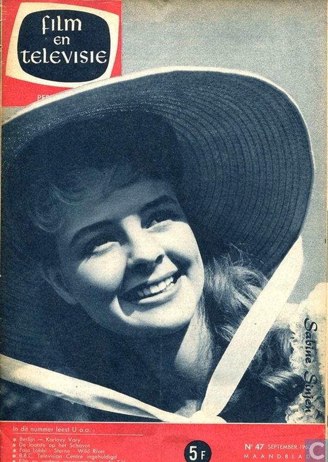 FILM EN TELEVISIE magazine side cover Issue 47 September 1960