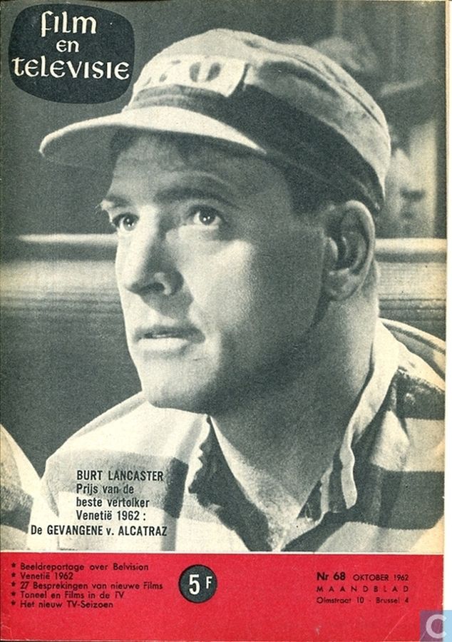 FILM EN TELEVISIE magazine side cover Issue 68 October 1962