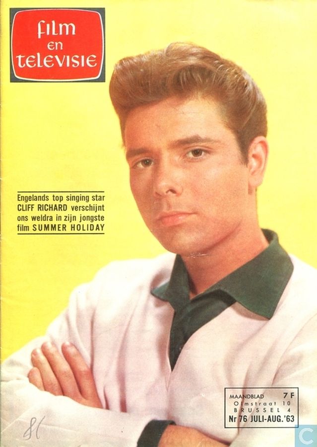 FILM EN TELEVISIE magazine side cover Issue 76 July/August 1963