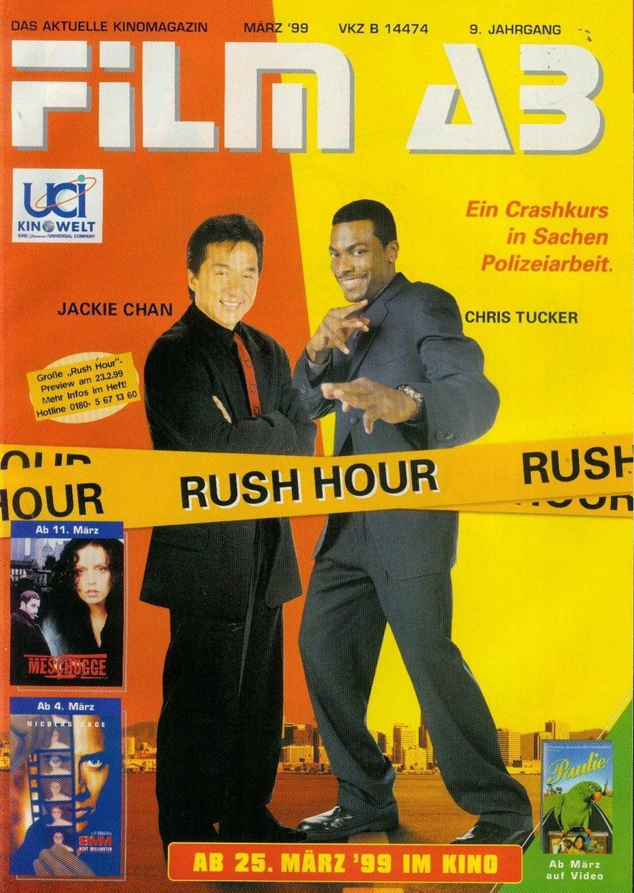 FILM AB magazine side cover March 1999