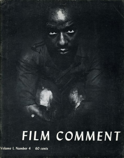FILM COMMENT magazine cover Issue 4 Vol 1 # 4 March 1963