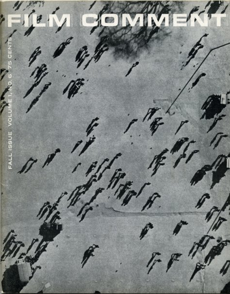 FILM COMMENT magazine cover Issue 6 Vol 1 # 6 September/October/November 1963