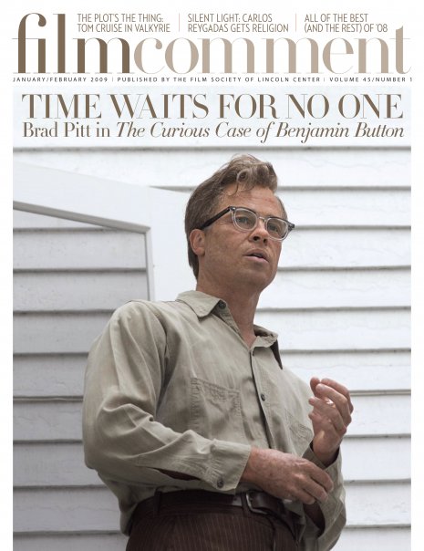 FILM COMMENT magazine side cover Issue 250 January/February 2009