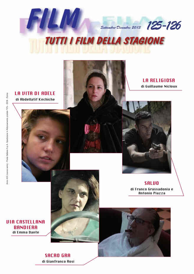 FILM (It) magazine side cover Issue 125/6 September/December 2013