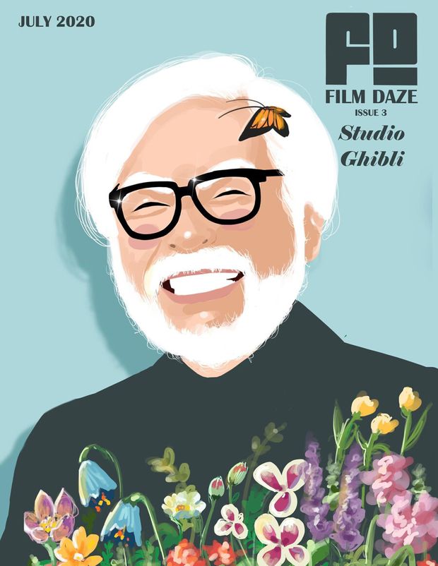 FILM DAZE magazine side cover Issue 3  July 2020