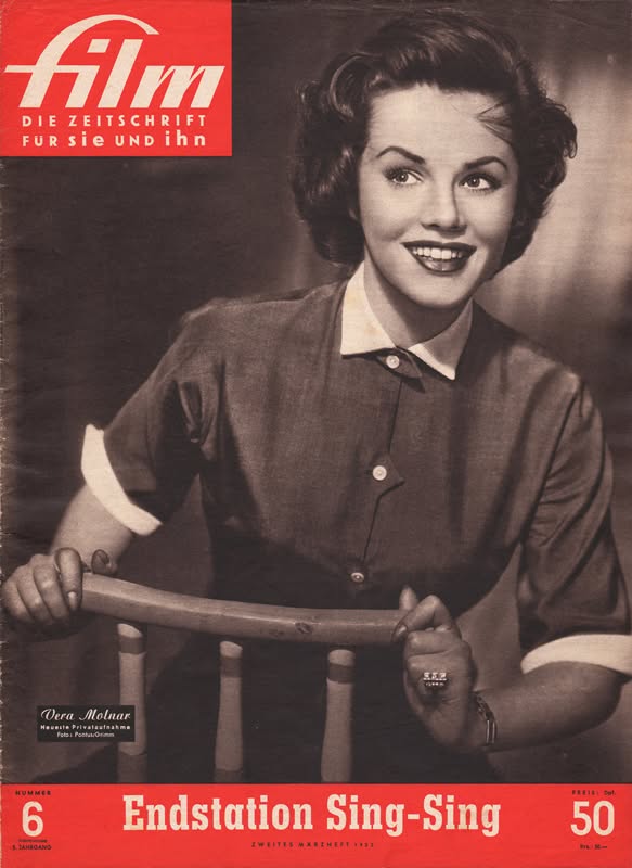 FILM (40s) magazine side cover Issue 6 16 March 1952