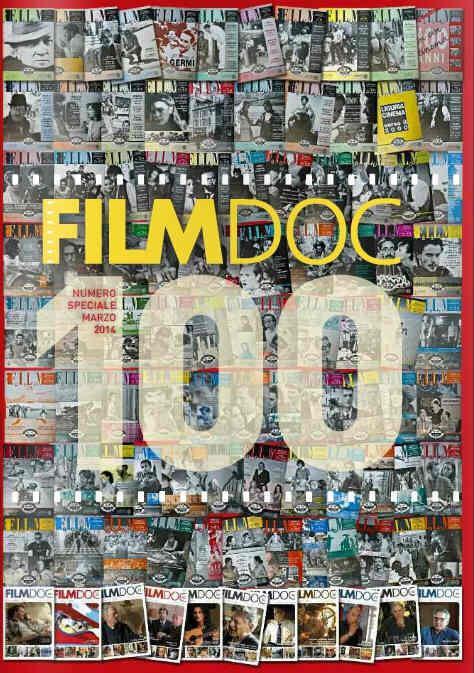 FILMDOC magazine side cover Issue 100 March 2014