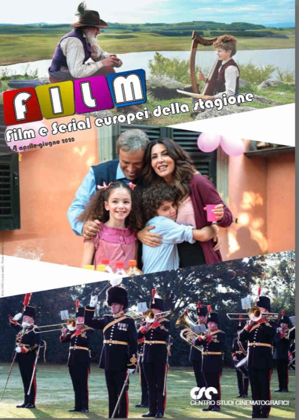 FILM E SERIAL magazine side cover Issue 14  April/June 2020