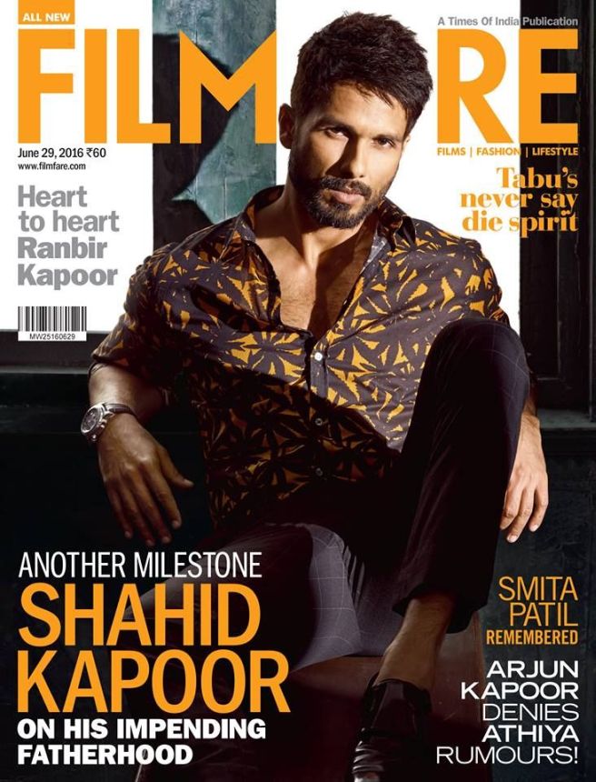 FILMFARE magazine side cover 29 June 2016