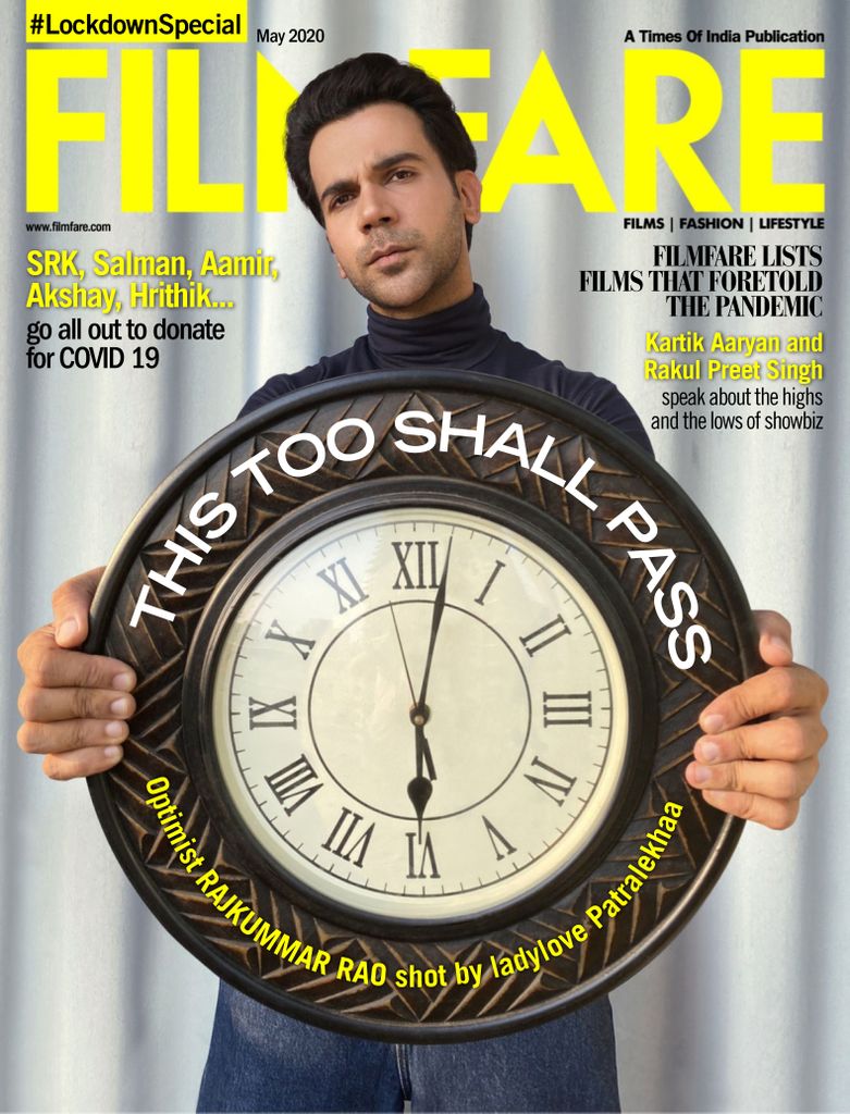 FILMFARE magazine side cover  May 2020