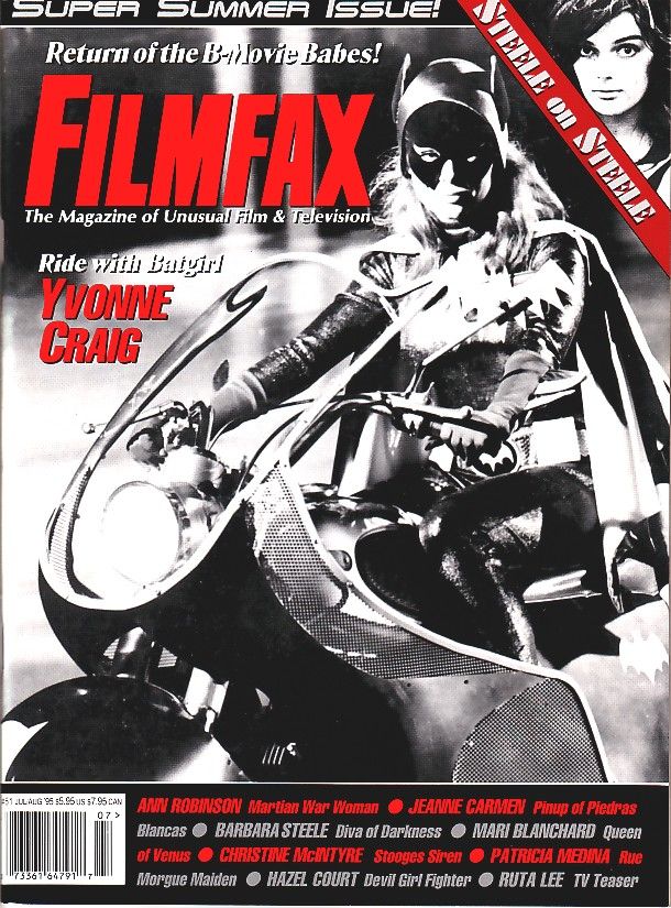 FILMFAX magazine side cover Issue 51 July/August 1995