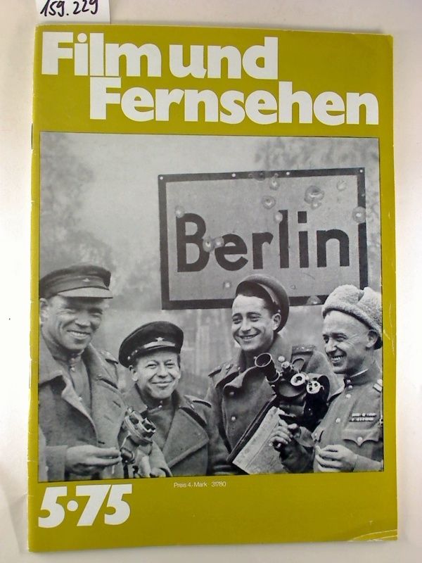 FILM UND FERNSEHEN magazine side cover Issue 5  1975