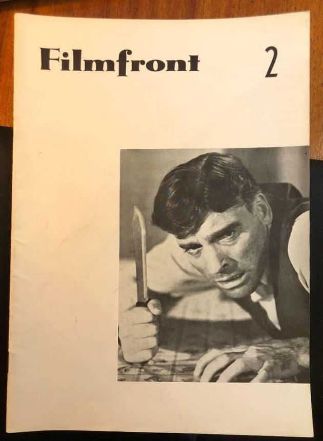 FILMFRONT (Nl) magazine side cover Issue 2   1953
