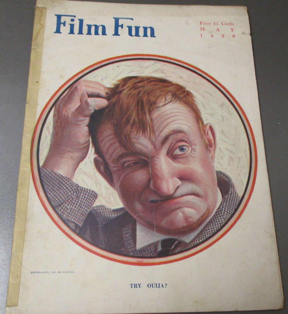 FILM FUN magazine cover Issue 58 May 1920