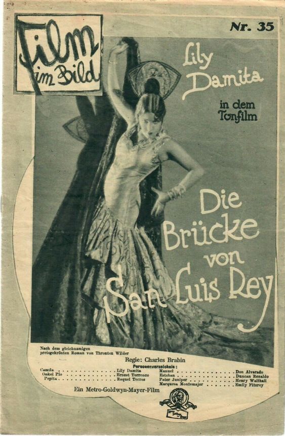 FILM IM BILD magazine side cover Issue 35   1930