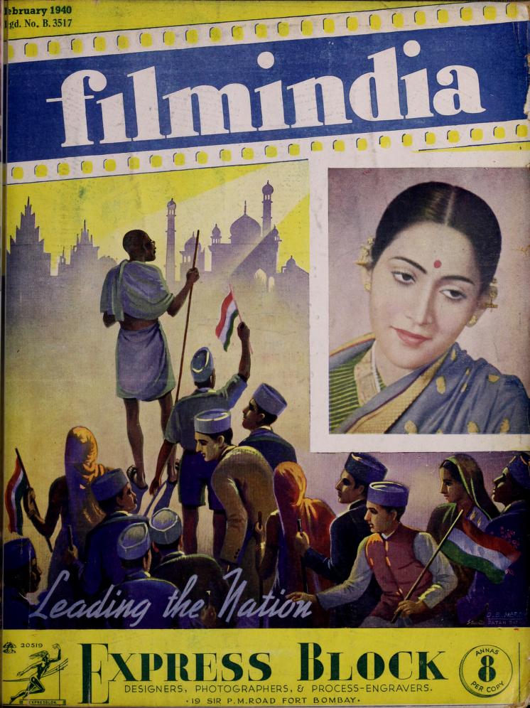 FILMINDIA magazine cover February 1940