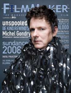FILMMAKER magazine side cover Issue 62 Dec/January/February 2008