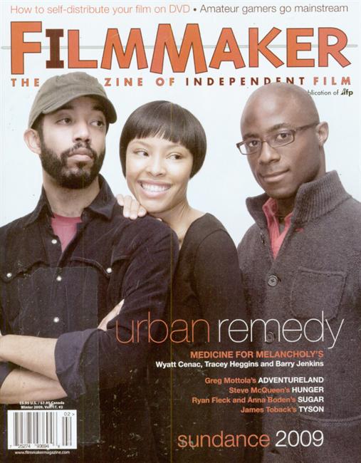 FILMMAKER magazine side cover Issue 66 Dec/January/February 2009