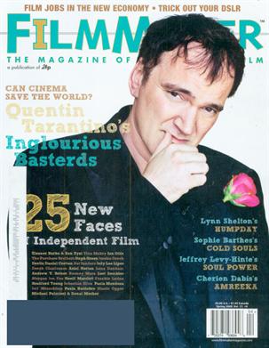 FILMMAKER magazine side cover Issue 68 June/July/August 2009