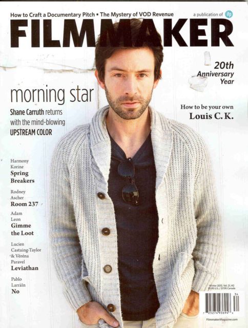FILMMAKER magazine side cover Issue 82 Winter 2012