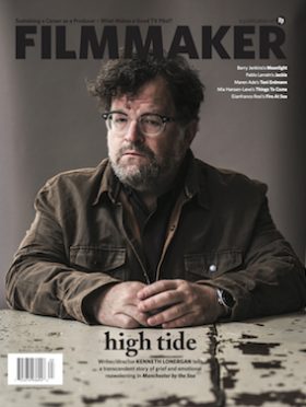 FILMMAKER magazine side cover Fall 2016