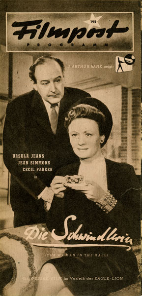 FILMPOST PROGRAMM magazine cover Issue 192  