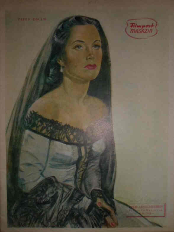 FILMPOST MAGAZIN magazine cover Issue 9  1948