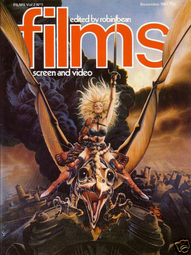 FILMS ON SCREEN AND VIDEO magazine cover  Vol 2 # 1 Vol 2 # 1 - December 1981