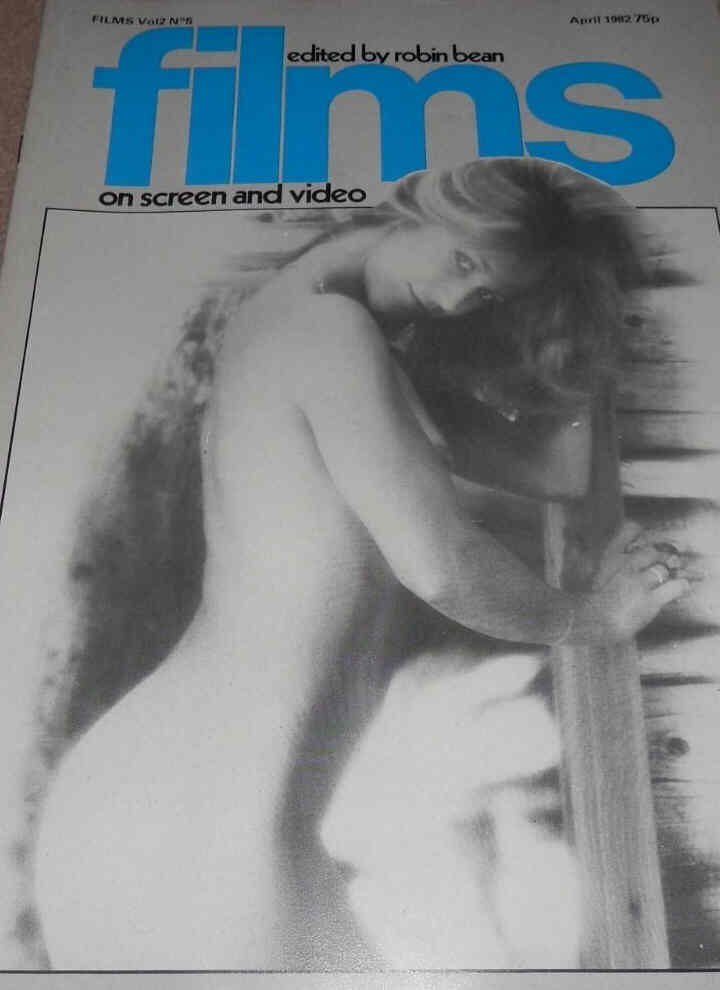 FILMS ON SCREEN AND VIDEO magazine cover  Vol 2 # 5 April 1982