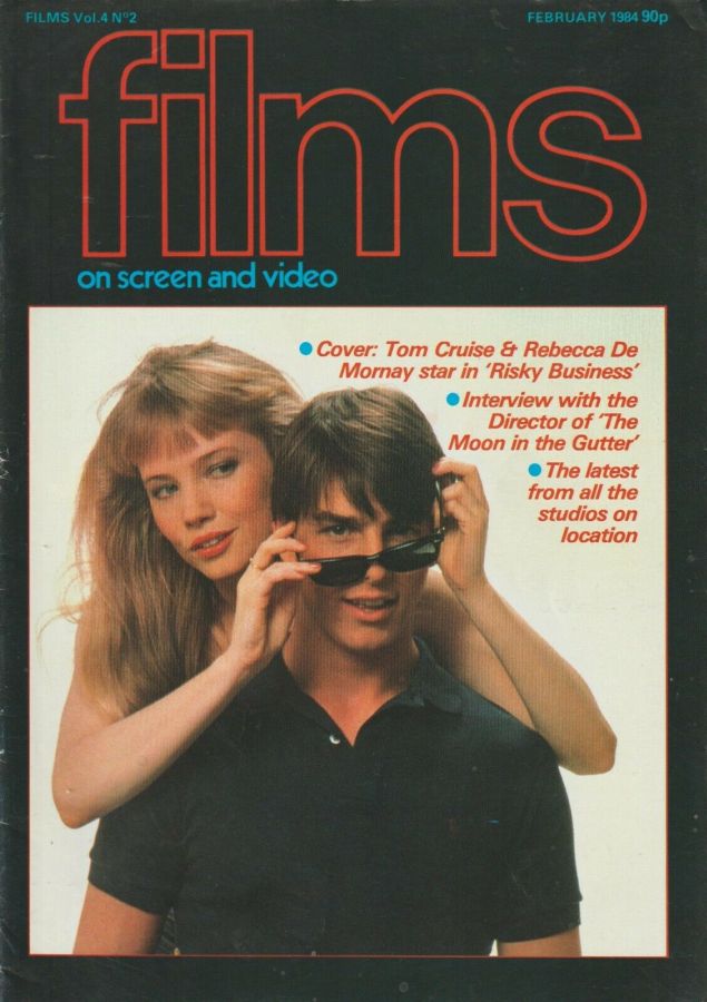 FILMS ON SCREEN AND VIDEO magazine side cover Vol 4 # 2 - February 1984