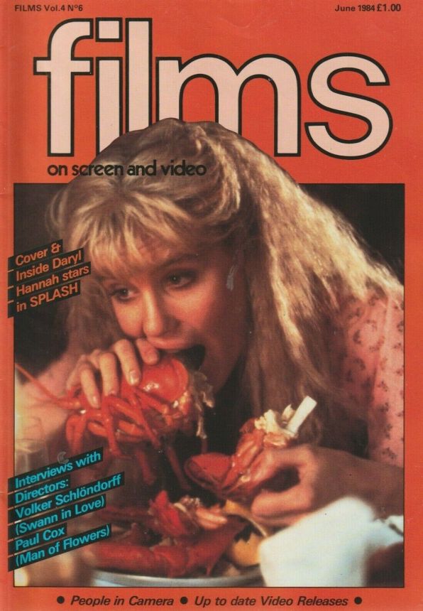 FILMS ON SCREEN AND VIDEO magazine cover Vol 4 # 6 - June 1984